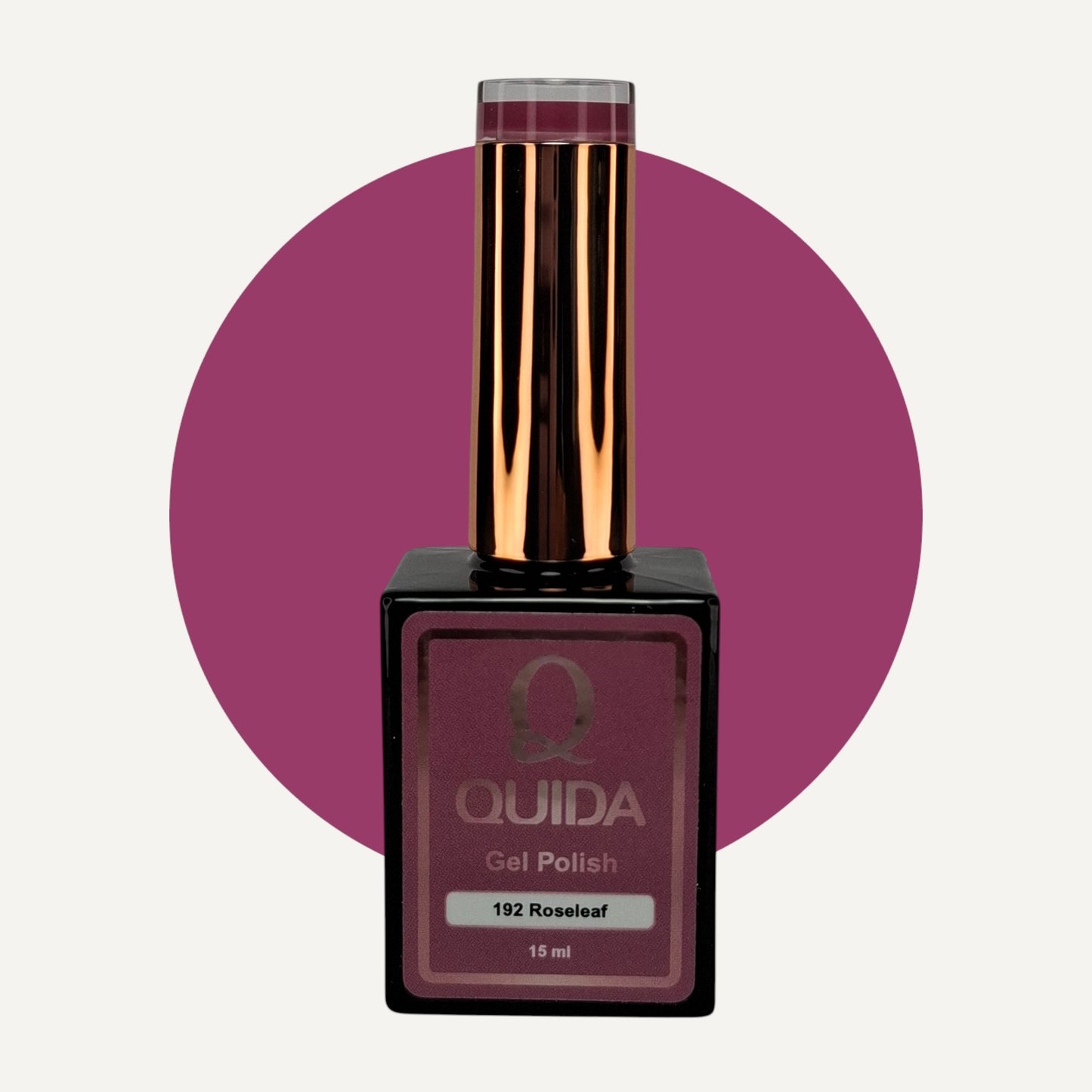 Quida Gel Polish 192 - Roseleaf Paars - 15 ml