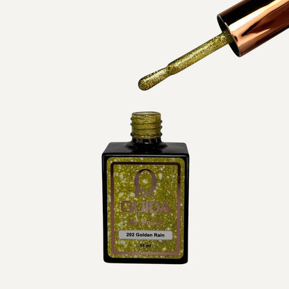 Quida Gel Polish 202 - Golden Rain Goud - 15 ml