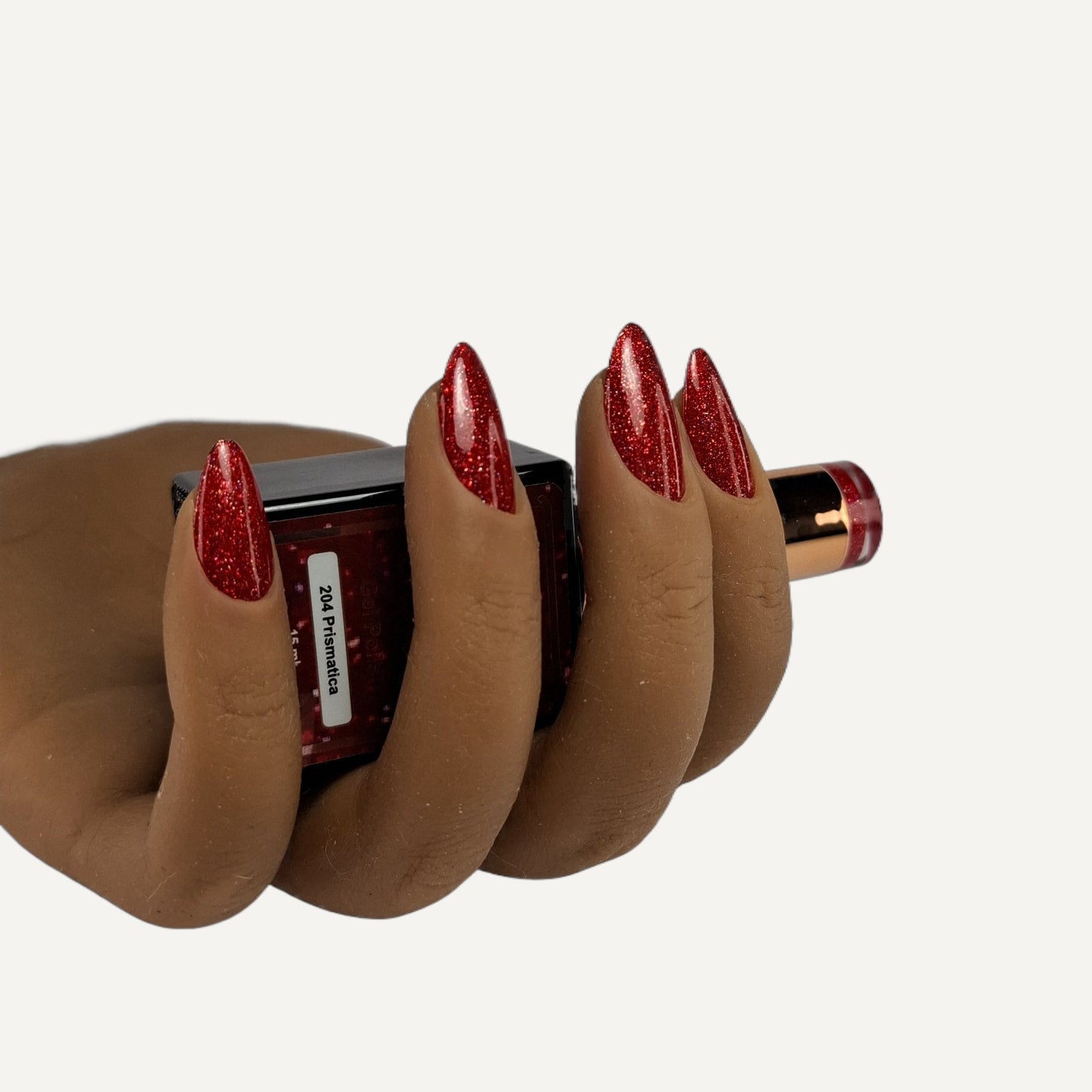 Quida Gel Polish 204 - Prismatica Rood - 15 ml