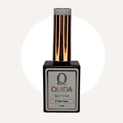 Quida Gel Polish 081 - Wax Paper Roomwit - 15 ml