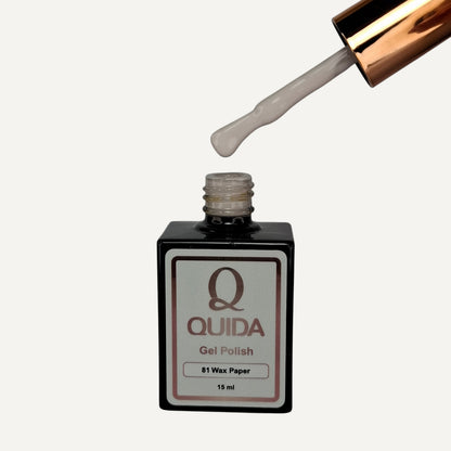Quida Gel Polish 081 - Wax Paper Roomwit - 15 ml