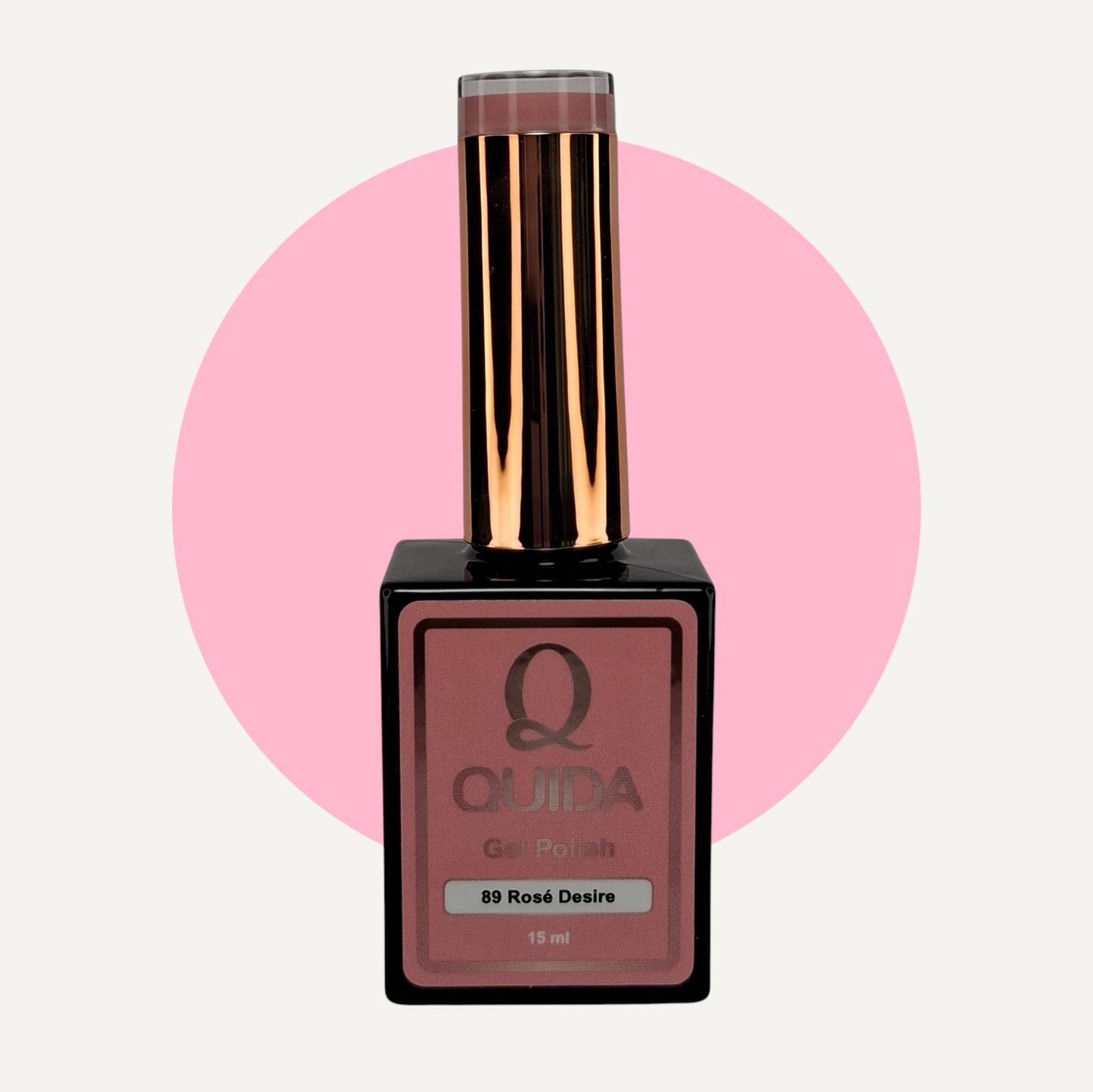 Quida Gel Polish 089 - Rose Desire Roze - 15 ml