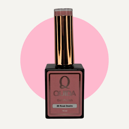 Quida Gel Polish 089 - Rose Desire Roze - 15 ml