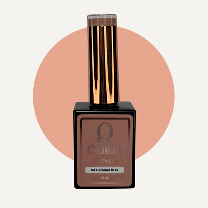Quida Gel Polish 094 - Caramel Kiss Beige - 15 ml