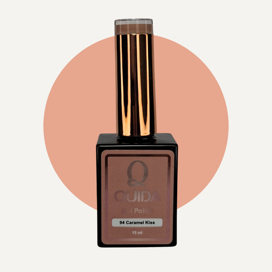 Quida Gel Polish 094 - Caramel Kiss Beige - 15 ml
