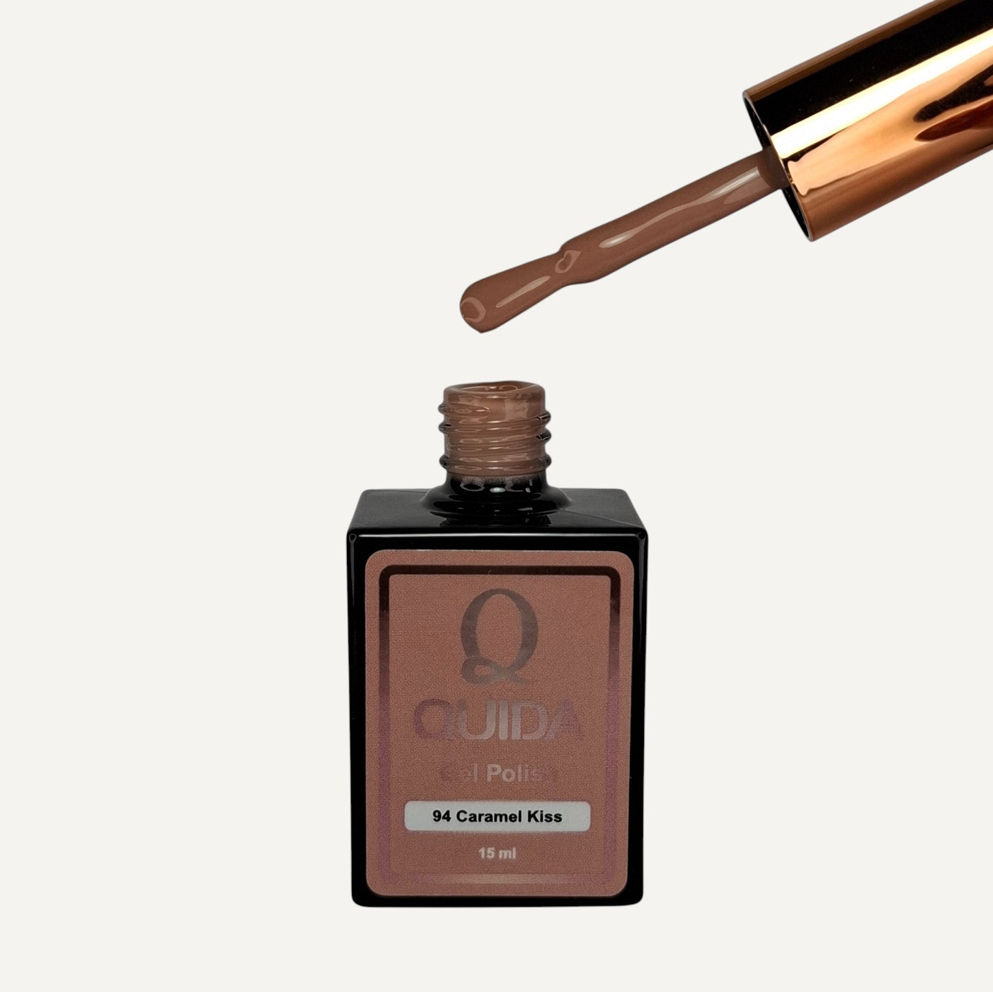 Quida Gel Polish 094 - Caramel Kiss Beige - 15 ml