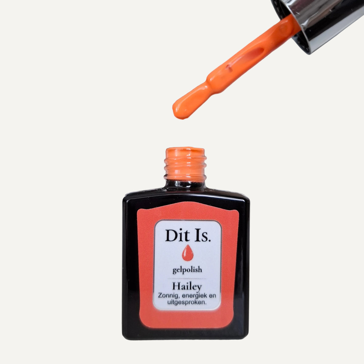 hailey gelpolish flesje met kwastje