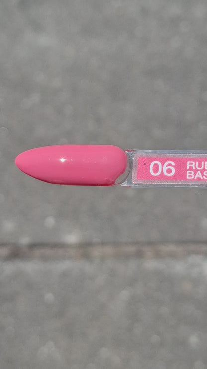 Quida Rubber Base 006 - Love Potion Fuchsia Roze - 15 ml