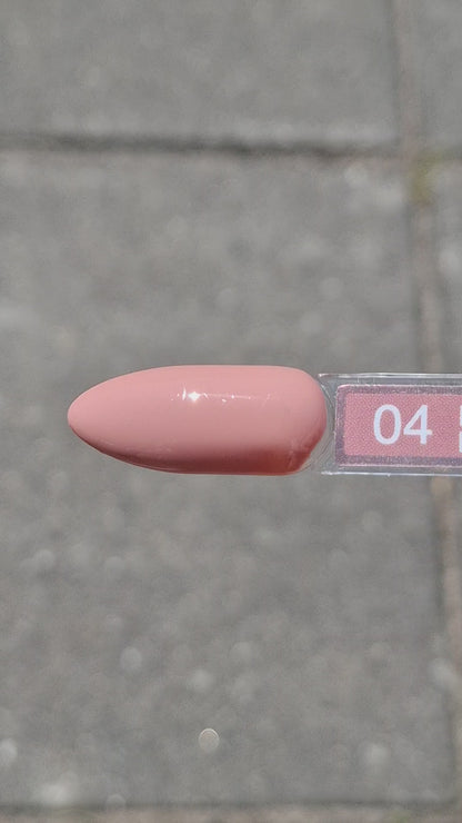 Quida Rubber Base 004 - Sweet Whisper Roze Bruin - 15 ml