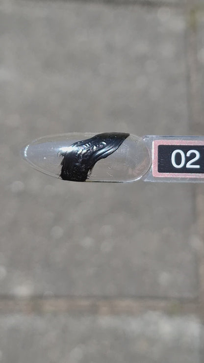 Quida Art Shift Gel 002 - Black Zwart - 10 gr