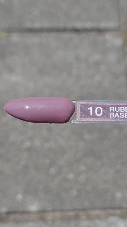 Quida Rubber Base 010 - Midnight Promise Pruim Bordeaux - 15 ml