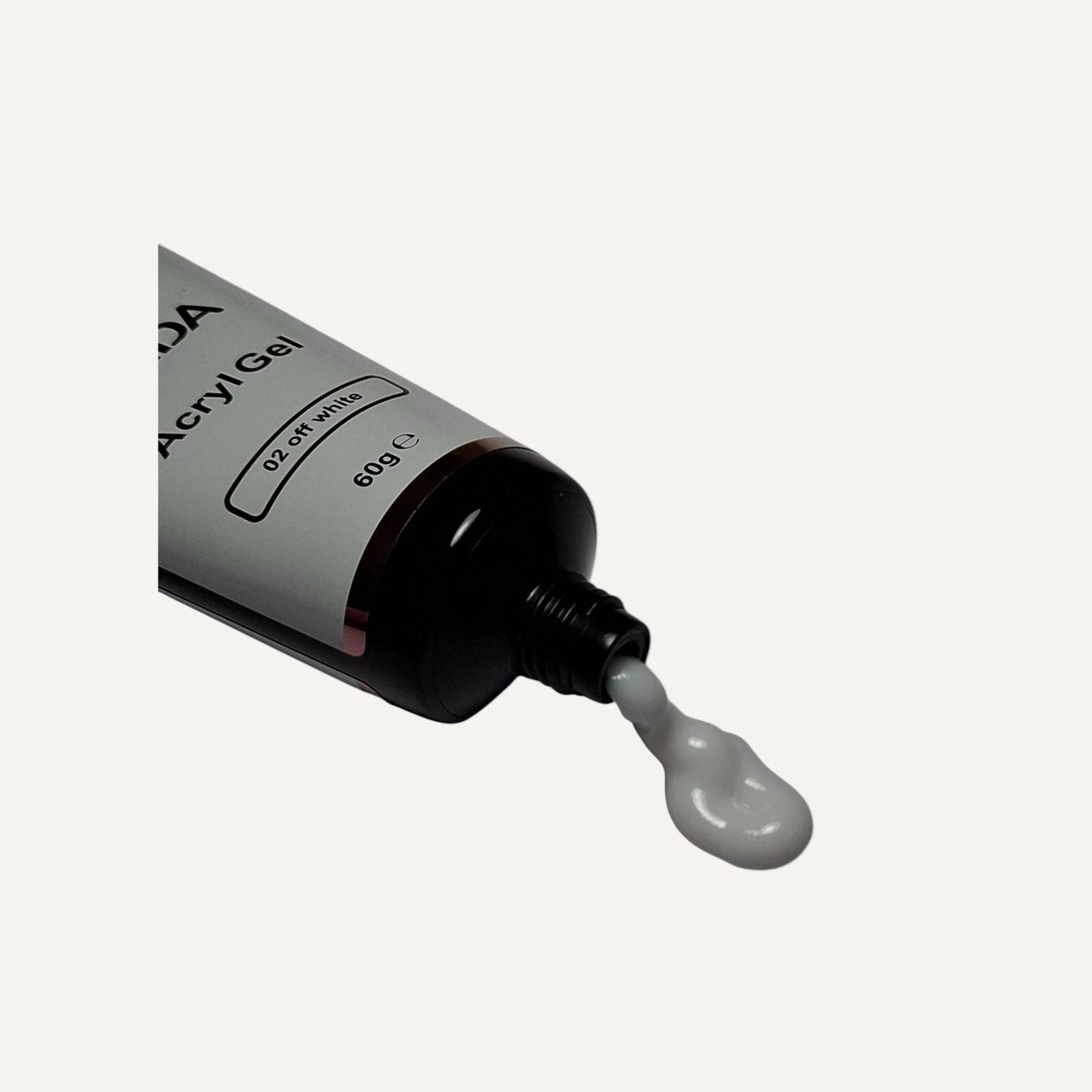 Quida Acrylgel Off White 60gr - melkwitte acrylgel voor milky nails en french manicure